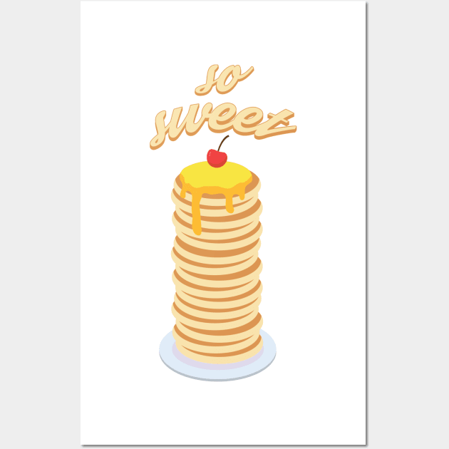 So Sweet - Pancake Wall Art by Jaxt designs